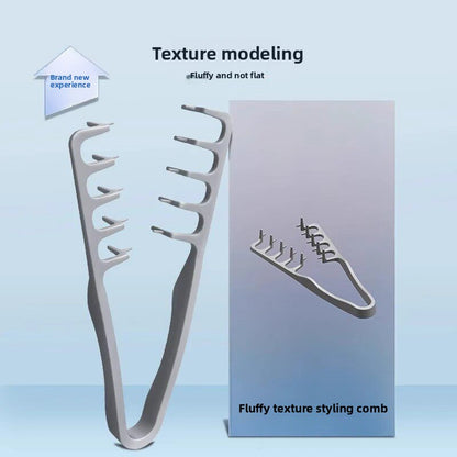 2pcs Men's Styling Comb Made of Plastic, Suitable for Daily Commuting, Business Trips, Travel, And Office Use. It'S Portable, Compact, And Easy to Store. It Helps in Styling And Volumizing Hair, Managing Flyaways