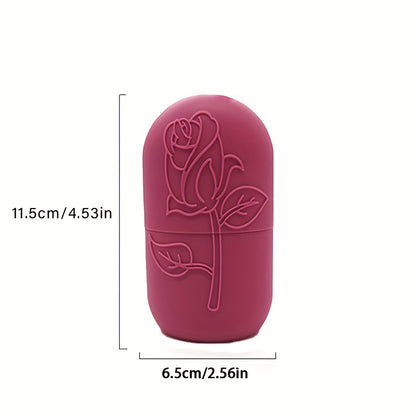 Silicone Ice Facial Roller | Ice Cube Roller Massager| No Fragrance, Battery-Free, Suitable for Various Skin Conditions Reusable Massage Silicone Ice Mold