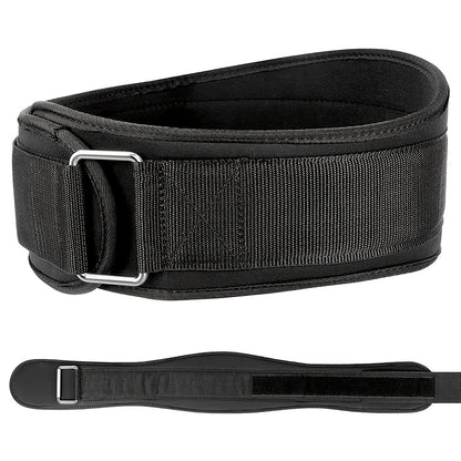 1pc EVA Gym Weightlifting Belt, Adjustable Waist Back Support, Hook-and-Loop Closure, Hand Wash Only, Uncharged, for Squat Dumbbell Barbell Deadlifts Training Fitness