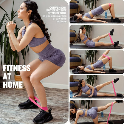 5/1Piece Resistance Band Set - Get Fit with Different Levels of Exercise for Men & Women Gym Resistance Bands Yoga Rubber Bands Elastic Workout Equipment Rubber Elastic Bands for Strength Training Fitness Equipment