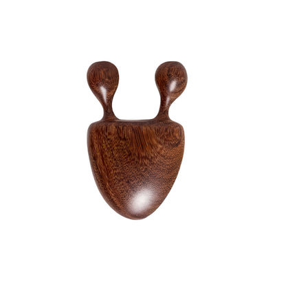 Natural Wood Facial Massage Massager Suitable for - Regenerated Wood V-Face Massager Tool, Portable Acupressure Massager for Puffiness, Under-Eye Wrinkle & Face Lifting, for Home Skincare