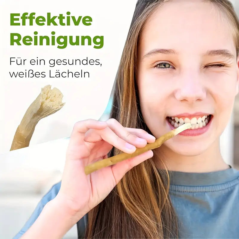 2packs/5packs FREEGRIN Miswak Toothbrushes | Traditional Arabic Plant-Based, Ancient Tooth-Cleaning Method, Soft Super-Fiber Bristles, Unisex-Friendly Oral Care Sticks for Adults